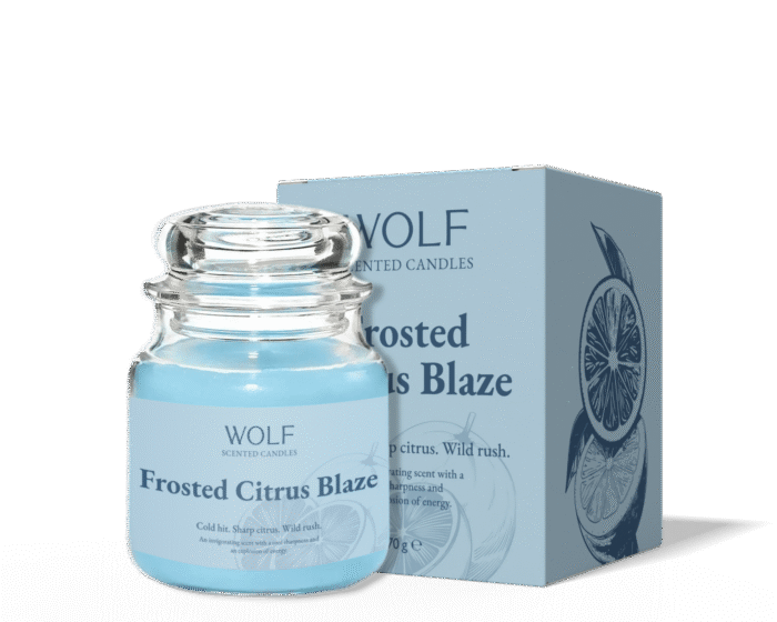Ambientalna sveča Frosted Citrus Blaze